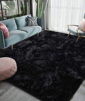 Luxury Fluffy Big Area Rug Modern Shag Rugs for Bedroom Living Room in 5 colors