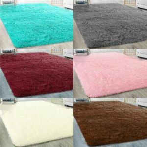 Soft Indoor Area Rugs Fluffy Living Room Carpets for Gift in Many Sizes/Colors