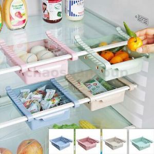Refrigerator Food Storage Organizer Box Rack Fridge Drawer Shelf Kitchen Holder
