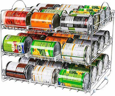 אביב לייף סטייל הכל למטבח Utopia Kitchen Can Rack Organizer Stackable Can Organizer Holds  Upto 36 Cans